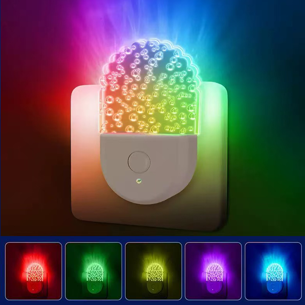 Decor Lighting Uk - Светодиодные ночники цвета RGB, украшенные цветами,