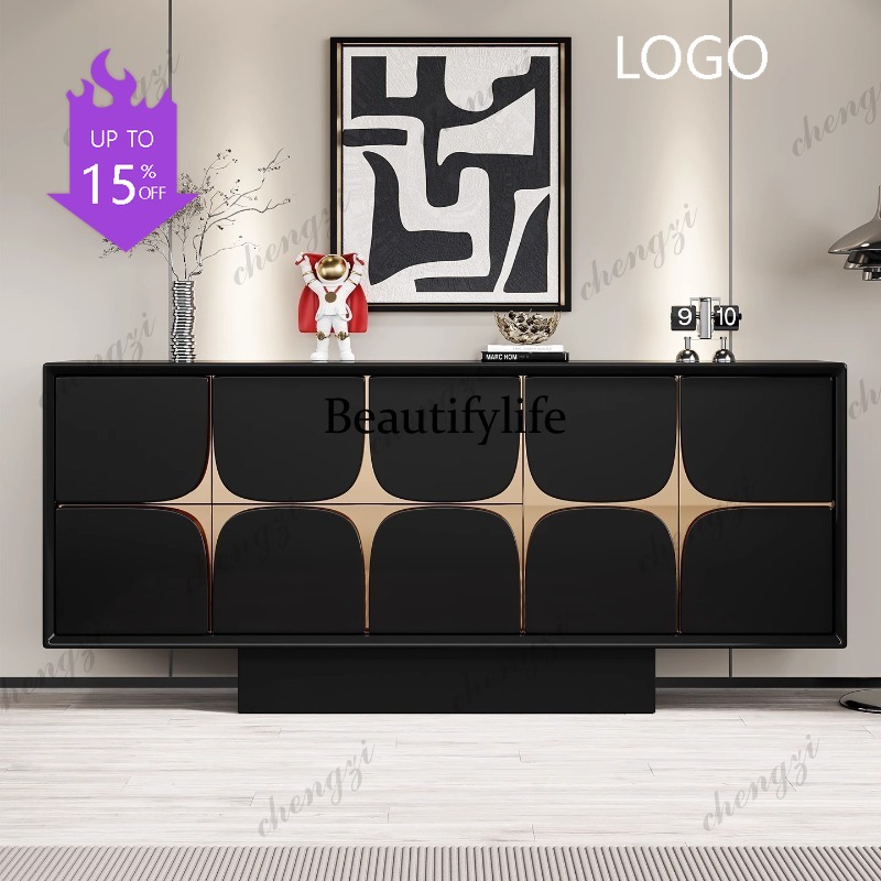 Lighting Decorative - D1089 Итальянский шкаф-тумба в стиле легкой