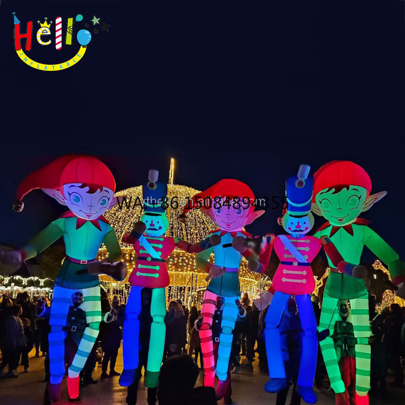 Decor Lighting The Parade - Надувная гигантская светодиодная фигура эльфа для