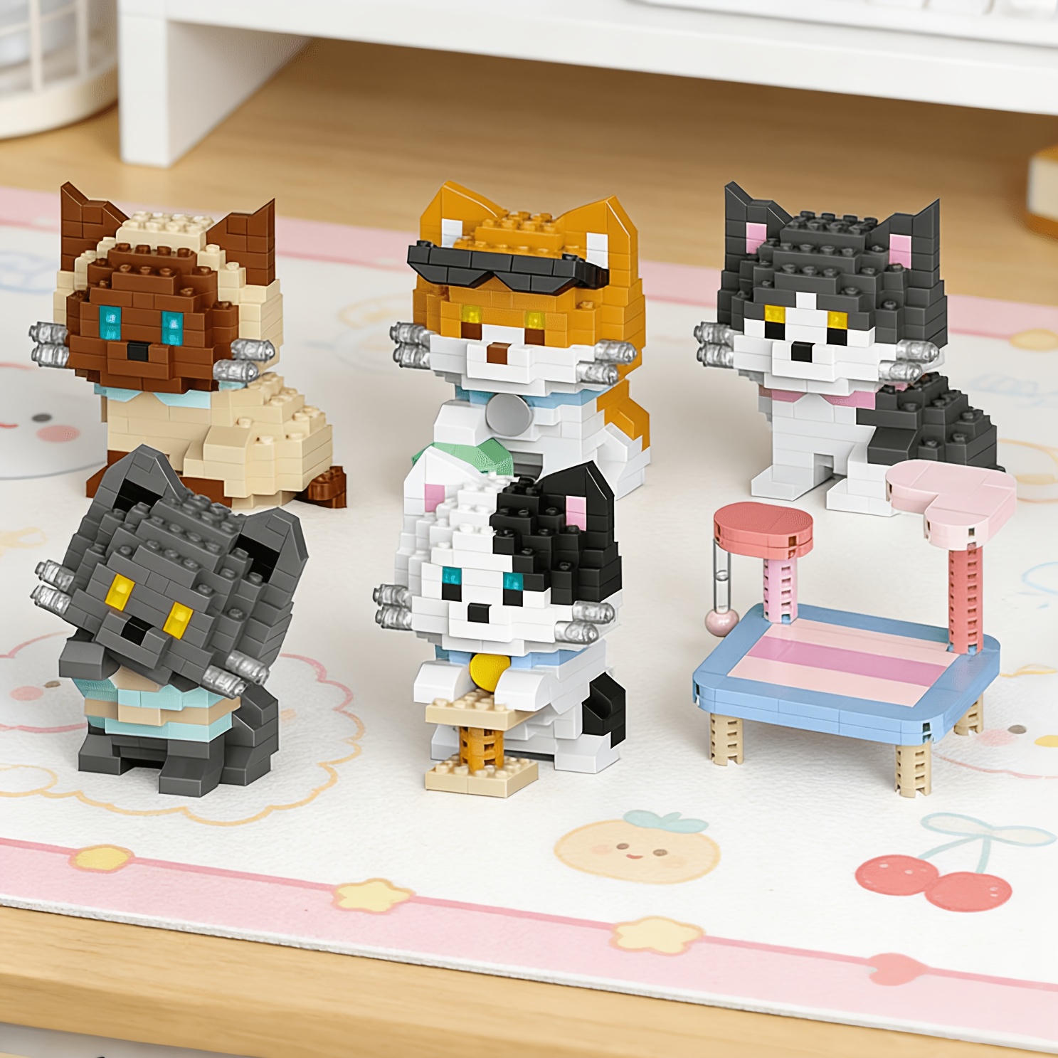Lighting Home Decor Items - Набор строительных блоков серии Cat из