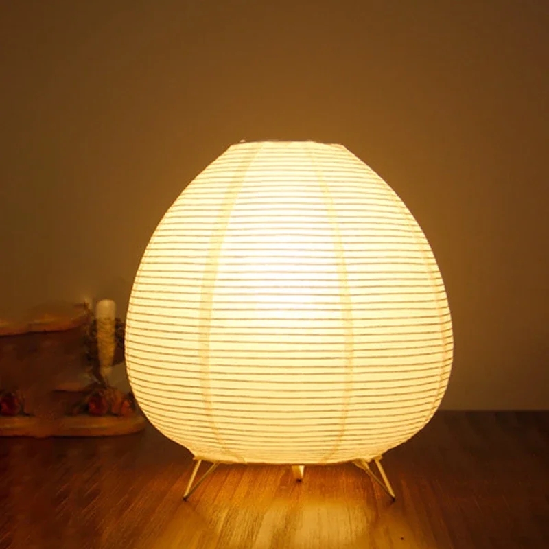 Floor Lamp Tripod - Японский фонарь из рисовой бумаги, светодиодная