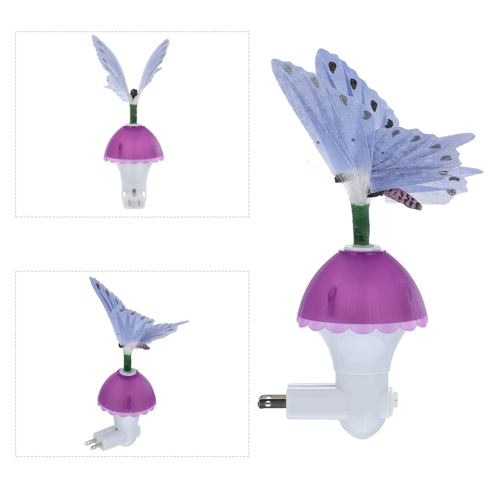 Lighting Decoration Ideas For Home - Ночник «Бабочки» с 3D-эффектом, создающий визуальное