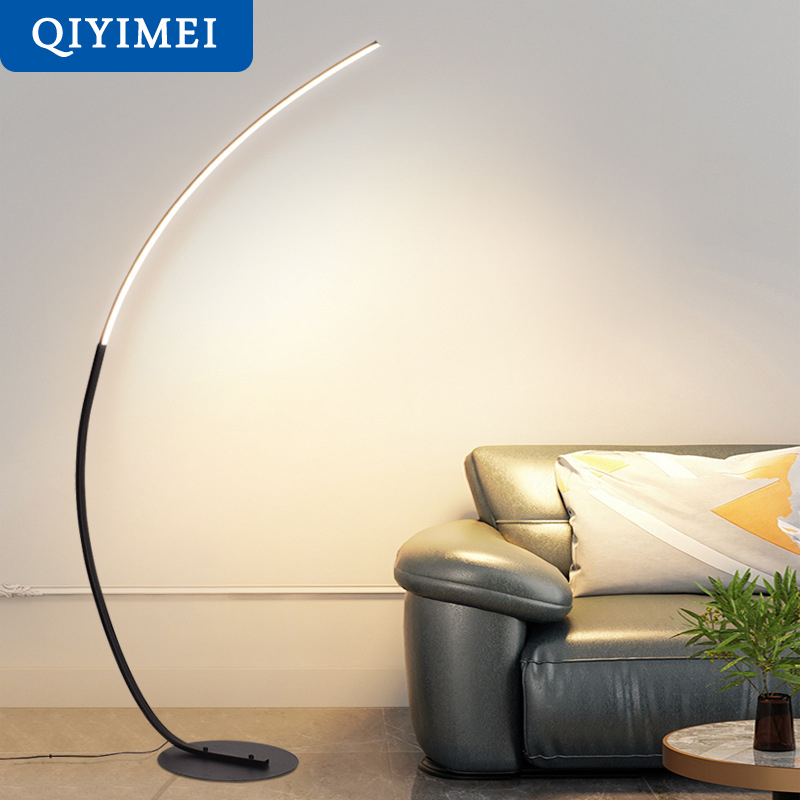 Floor Lamp Tripod - Скандинавский светодиодный угловой светильник Торшеры Черный