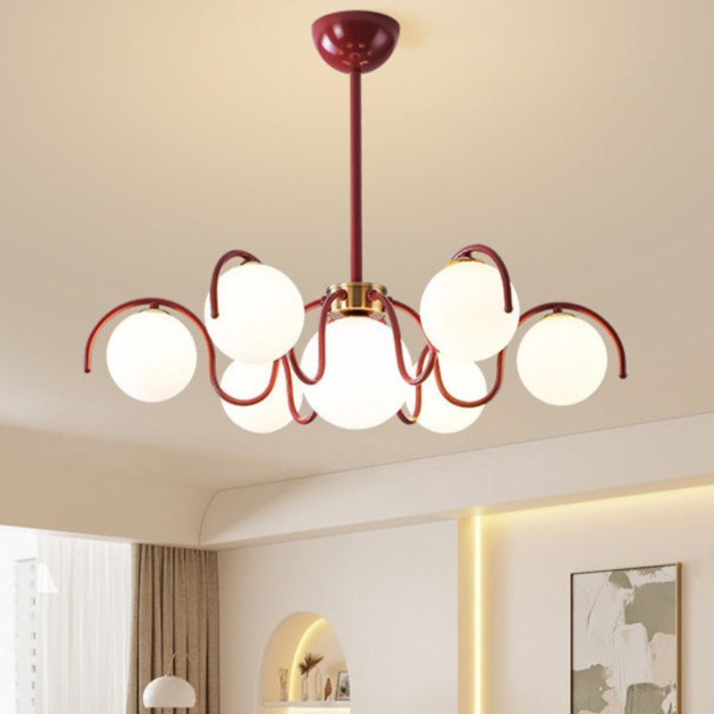 Lighting Home Decor Items - Современная креативная светодиодная потолочная люстра-светильник, круглая
