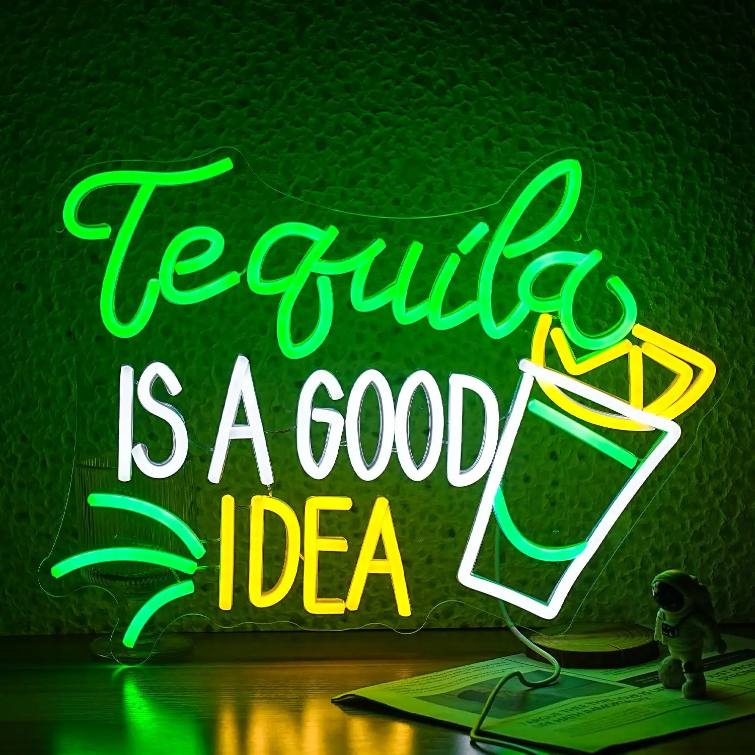 Неоновая вывеска «Tequila Is A – обзор и цена Lighting Decoration Ideas For Home