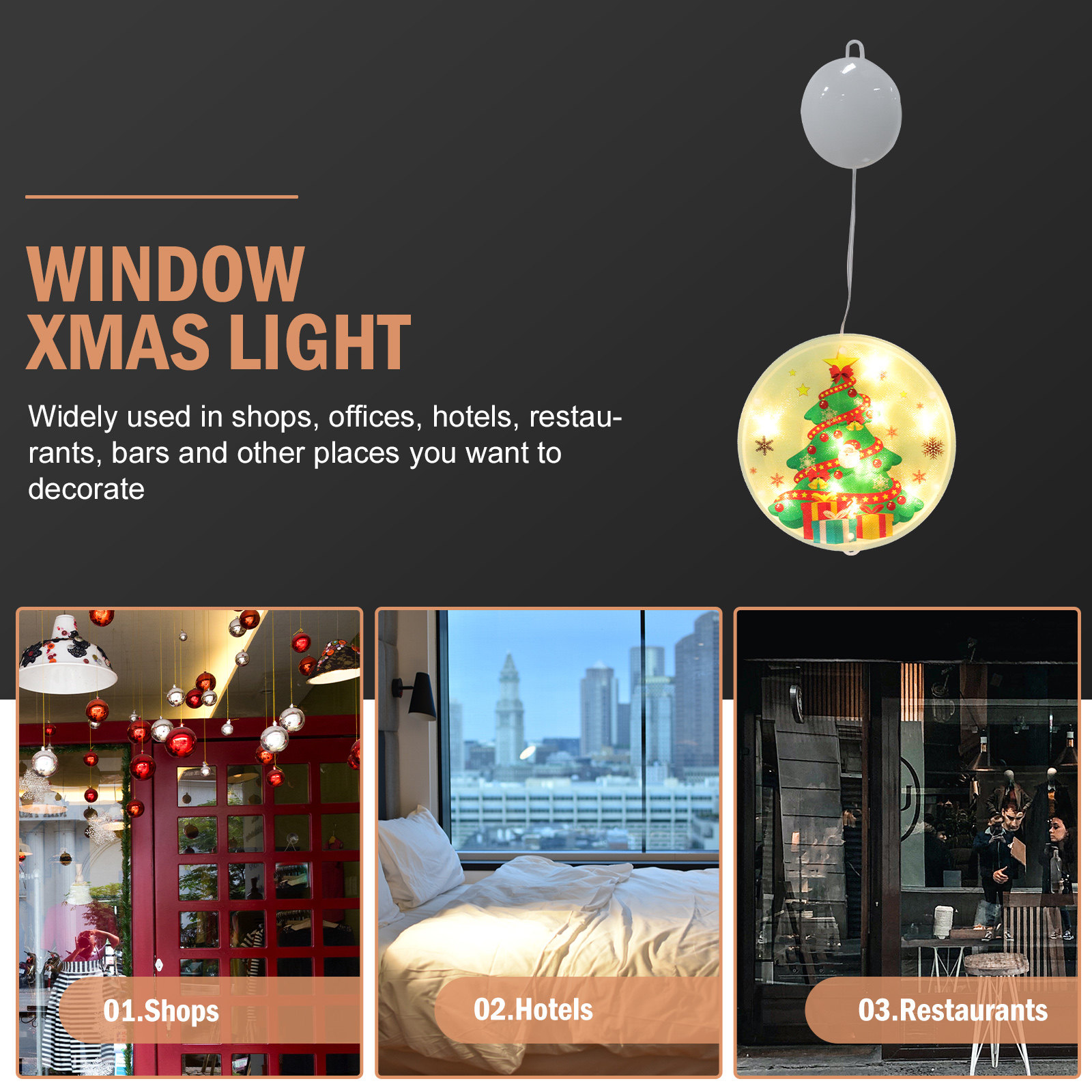 1 шт. Рождественский подвесной – обзор и цена Elements Lighting Decor
