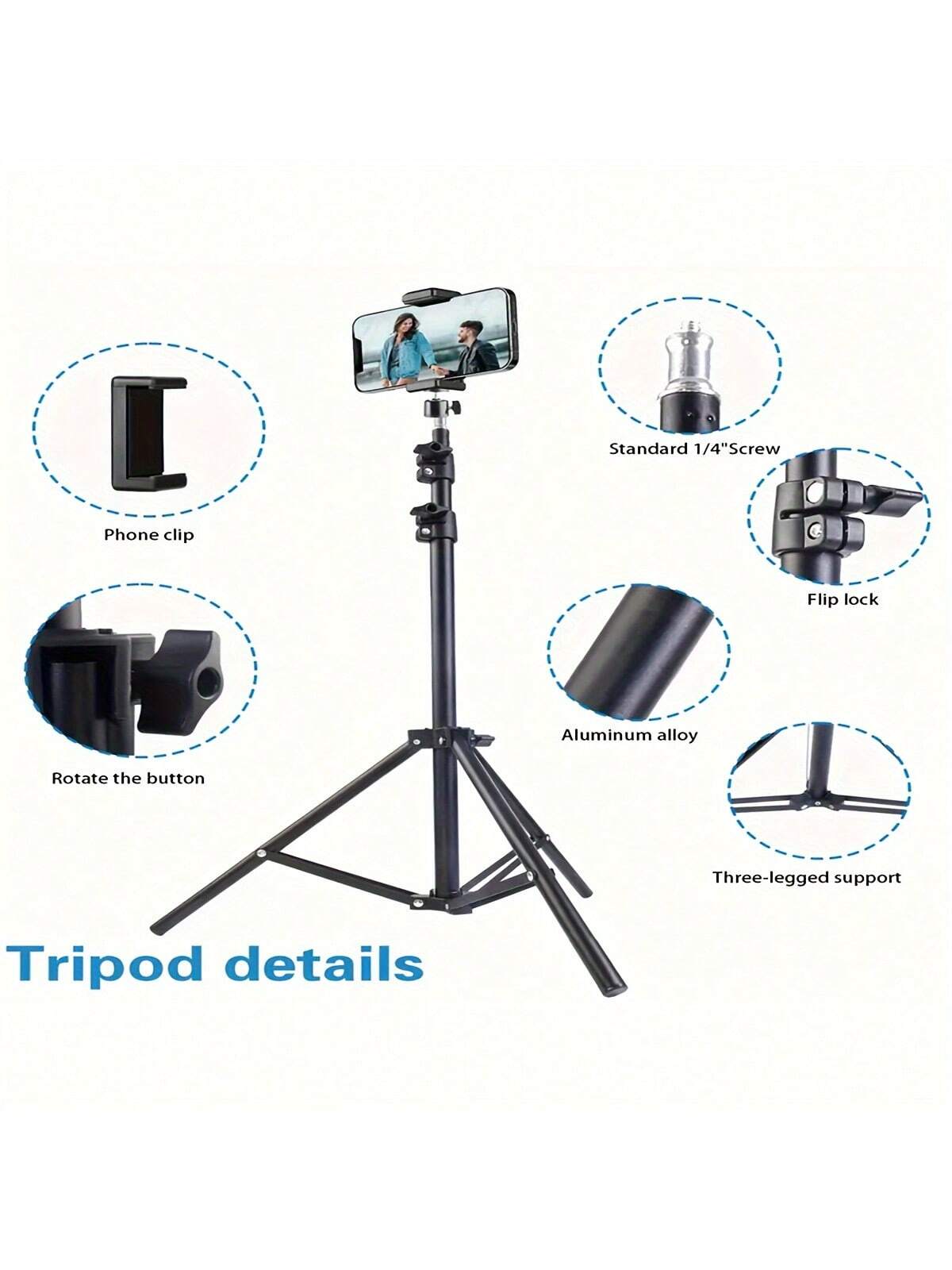 1 шт. 43,31-дюймовый напольный – обзор и цена Floor Lamp Tripod