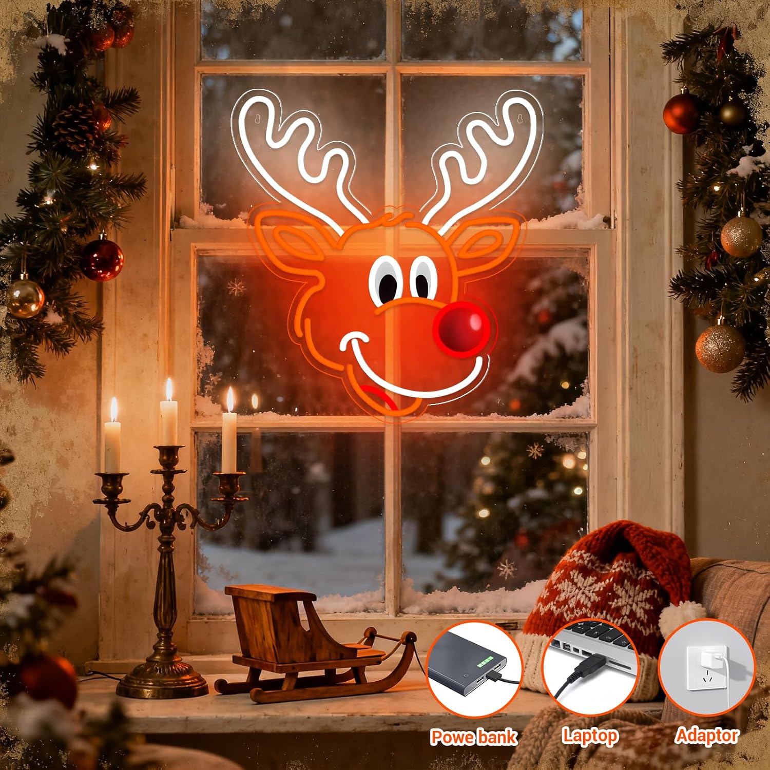 Милая рождественская неоновая  – обзор и цена Lighting Decoration Ideas For Home